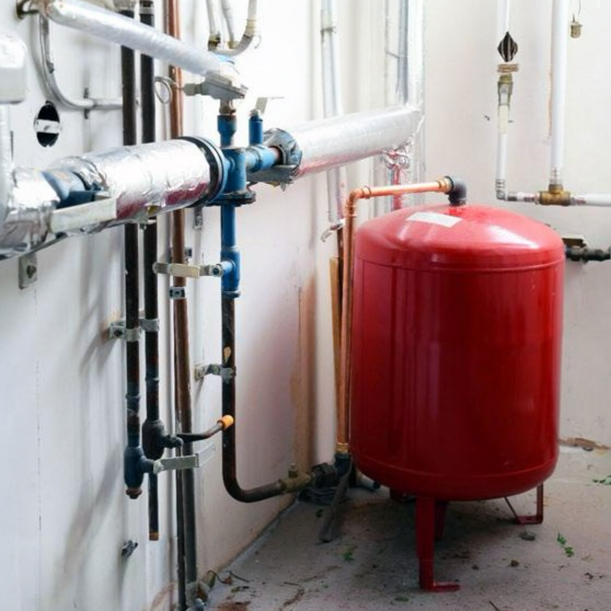 Vase d'Expansion 500L Rouge AQUASYSTEM Professionnel - SQES