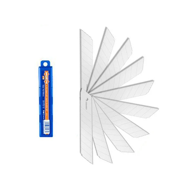 Cutter Professionnel – Lame Sécable 18 mm – Corps en Alliage d'Aluminium - SQES