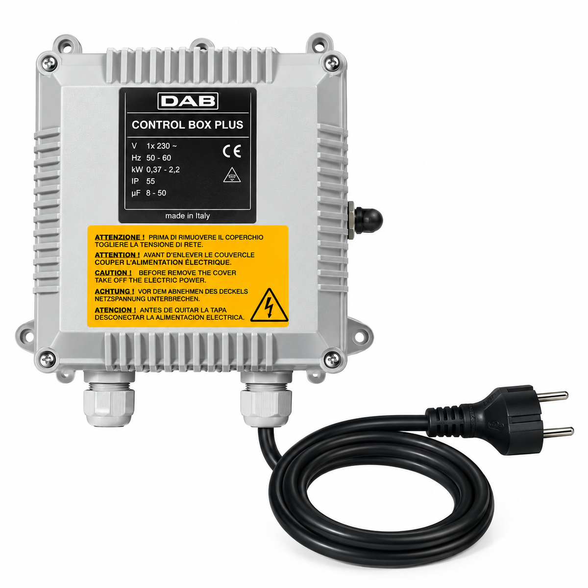 Coffret de contrôle DAB 4 pouces 2 CV monophasé référence 108003290 | SQES Tunisie