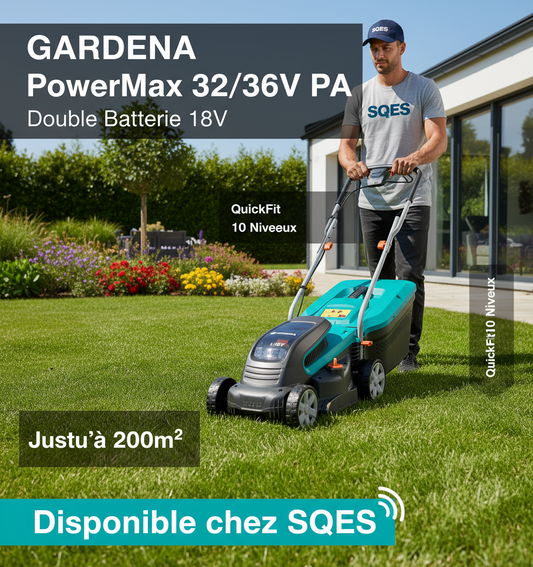 Story GARDENA PowerMax 32/36V P4A - SQES