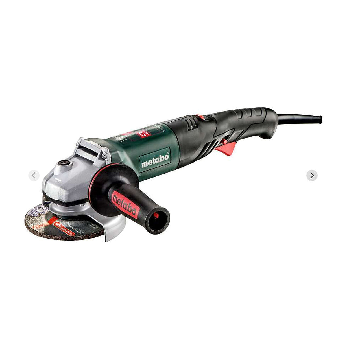 Meuleuse d’angle METABO WEV 15-125, réf. 601243000, vue réelle sur fond blanc – SQES Tunisie