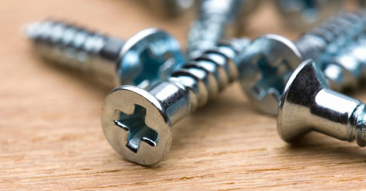 Vis Parker TF zinguée à tête fraisée  – fixation robuste pour bois et métal