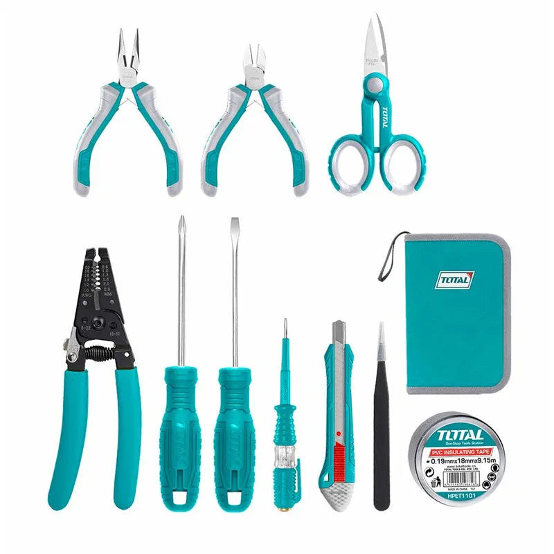 Trousse d'électricien - Ensemble d'outils 11 pièces - SQES