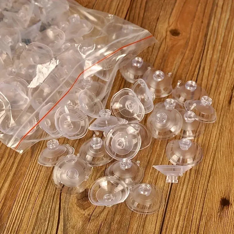 Ventouses en plastique transparent - 50pcs - SQES
