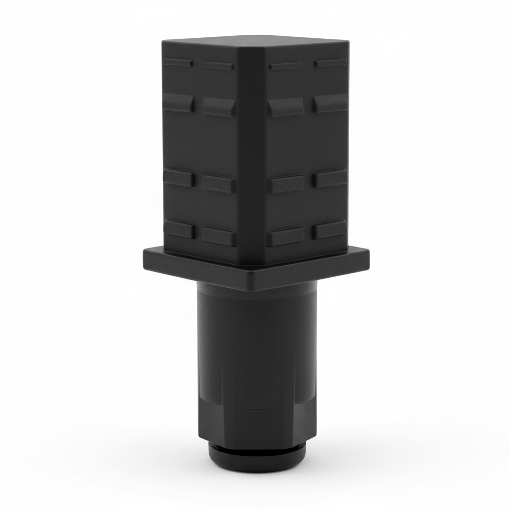 Pieds réglables en hauteur pour tube carré 40x40mm LOT 50pcs
