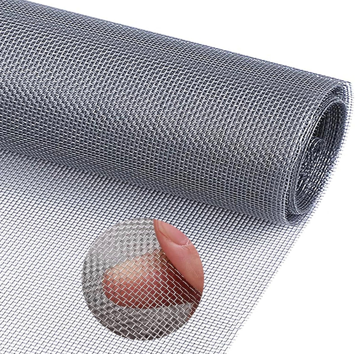 Moustiquaire acier Inoxydable 150x120cm Premium