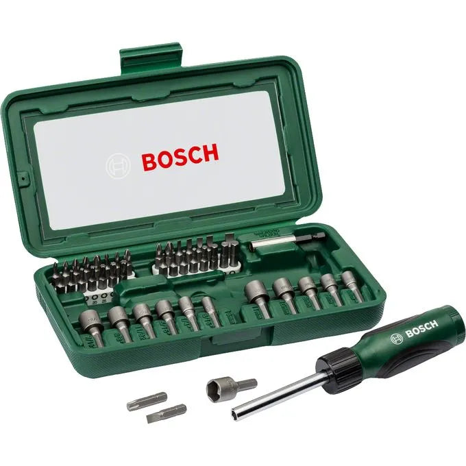 Coffret de vissage - Clé Douille et Embout - 46 piéces - SQES