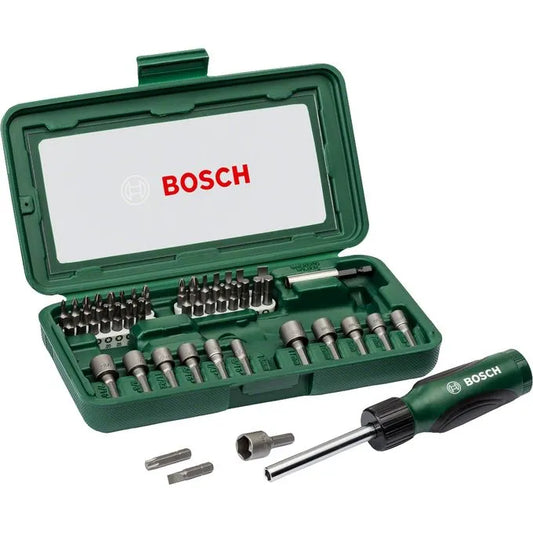 Coffret de vissage - Clé Douille et Embout - 46 piéces - SQES