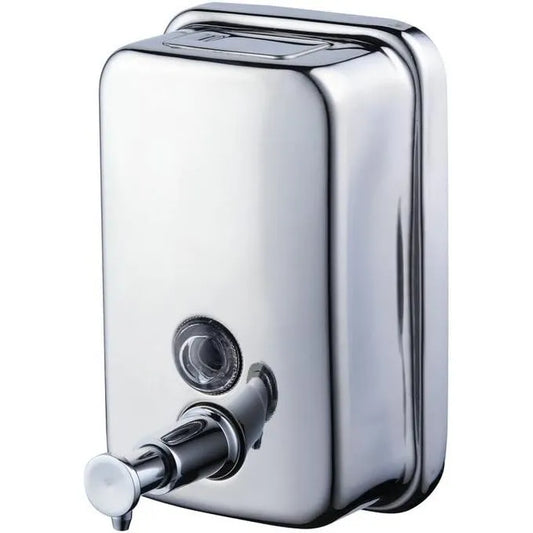 Distributeur de Gel, Savon Liquide, Murale, Inox - SQES