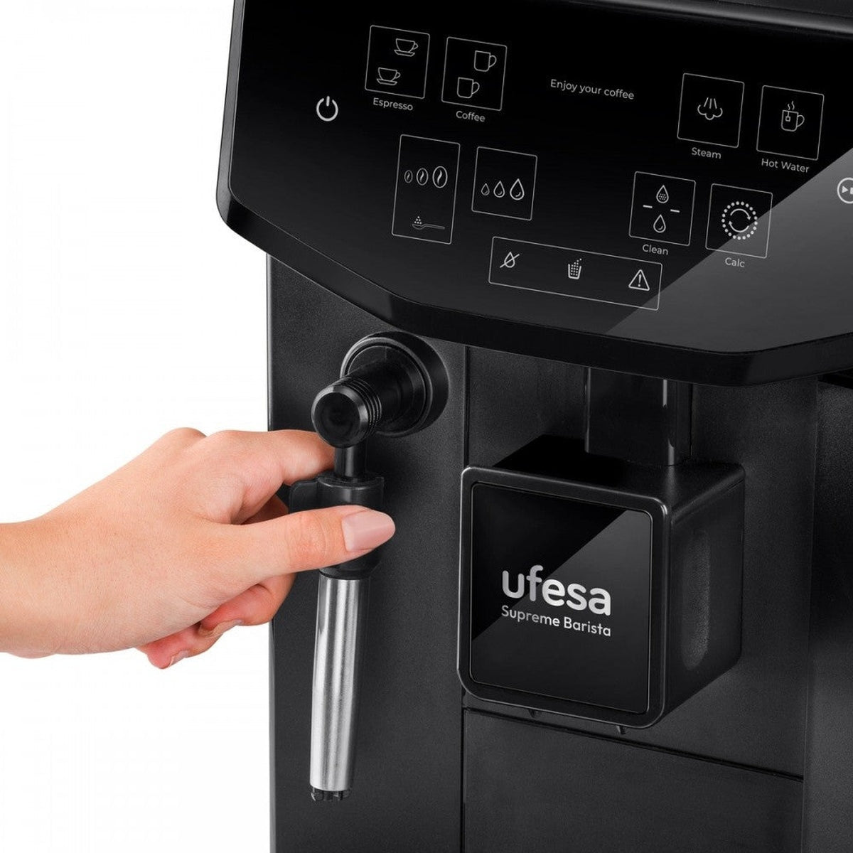 UFESA Expresso Supreme Barista 20 BARS - Machine à Café Automatique Noire