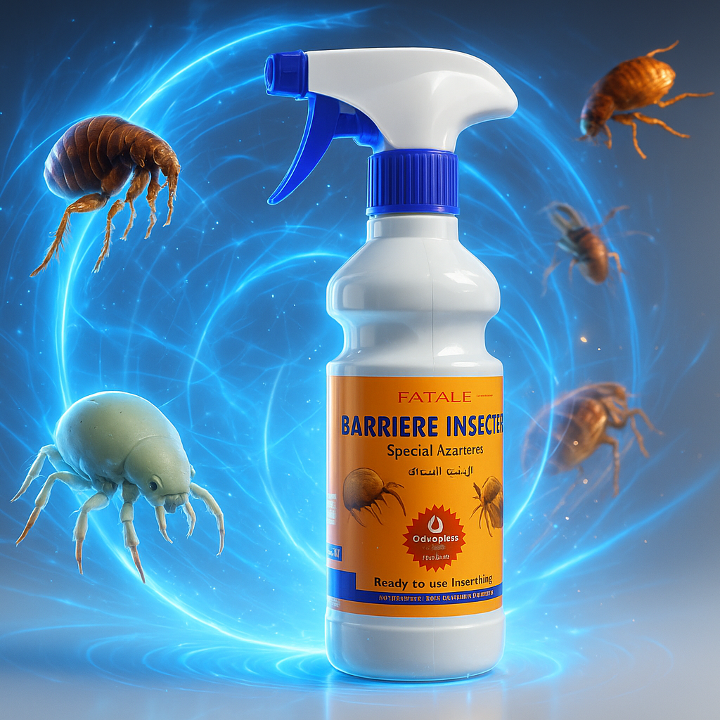 Pack anti-acariens, puces et punaises 2 × 500 ml – Fatal Expert