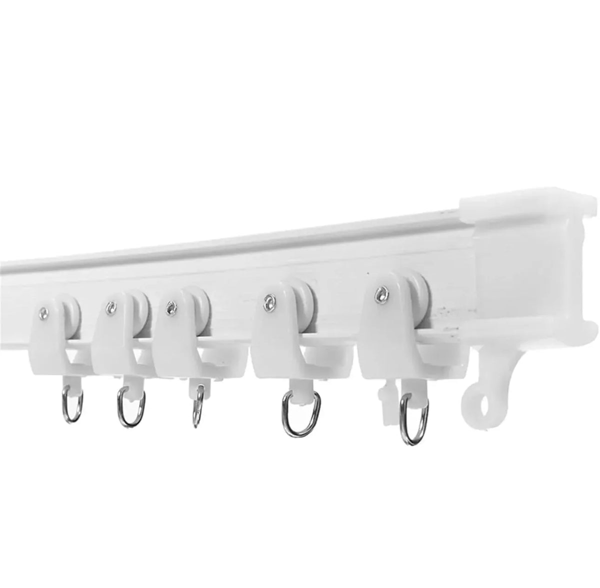 Rail rideau flexible et pliable à fixation plafond - 5m - SQES