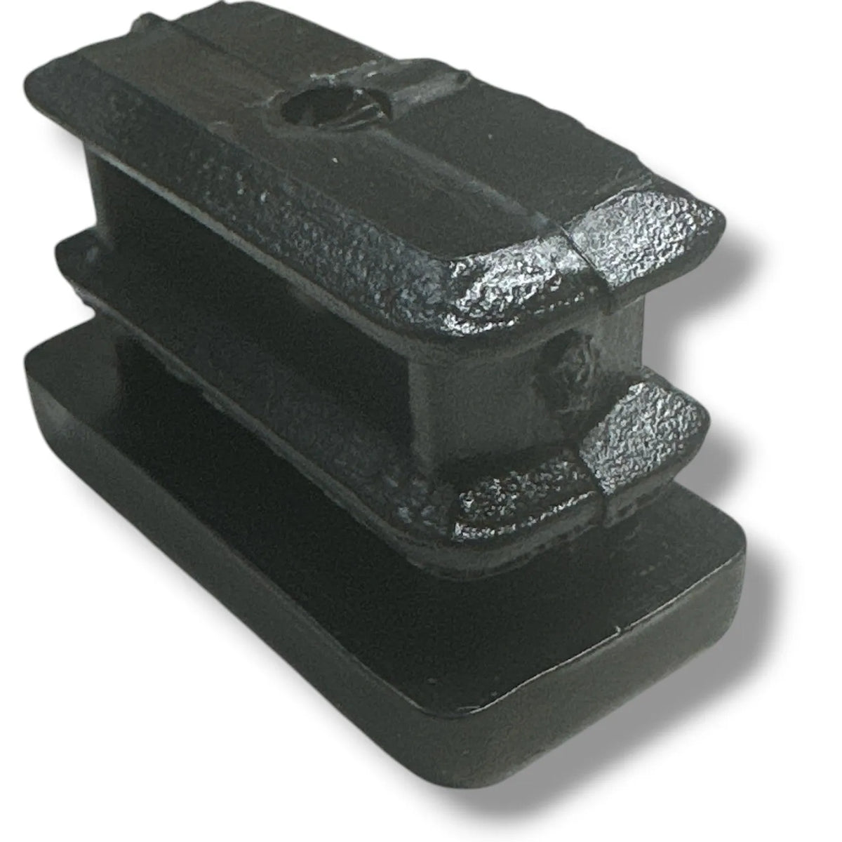Embout Rectangulaire pour bouchon de meuble - 20 pcs 30mmx15mm NOIR - SQES