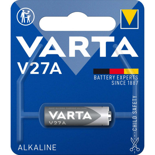 VARTA Pile Bouton V27A 12V Alcaline Haute Performance
