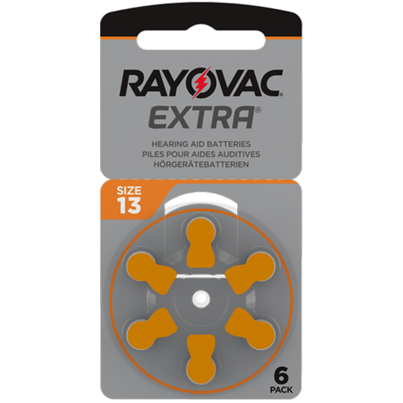RAYOVAC Pile Auditive XE-13 BP8 - Zinc-Air Extra Advanced