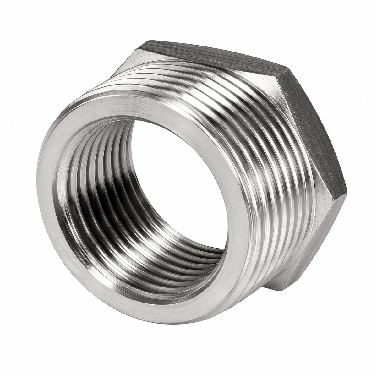 Réduction Bague Collet Chromée 15/12 M/F – Raccord Plomberie