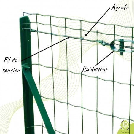 Fil Galvanisé 2.2mm - Rouleau 14kg pour Clôture et Grillage