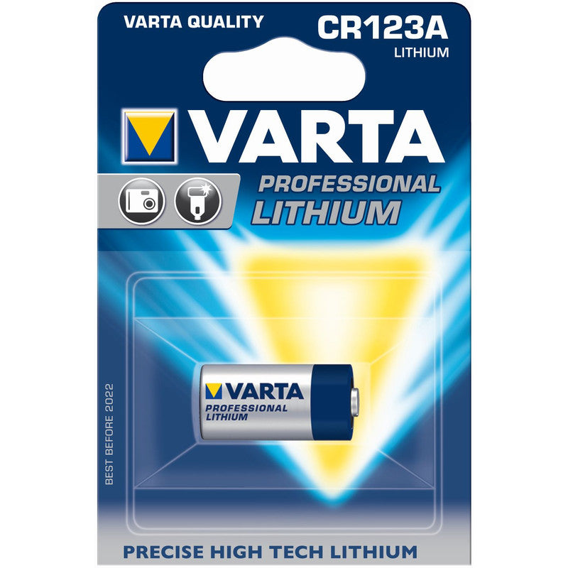 VARTA Pile Lithium CR123A 3V