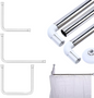 Barre de douche d'angle de  douche inox