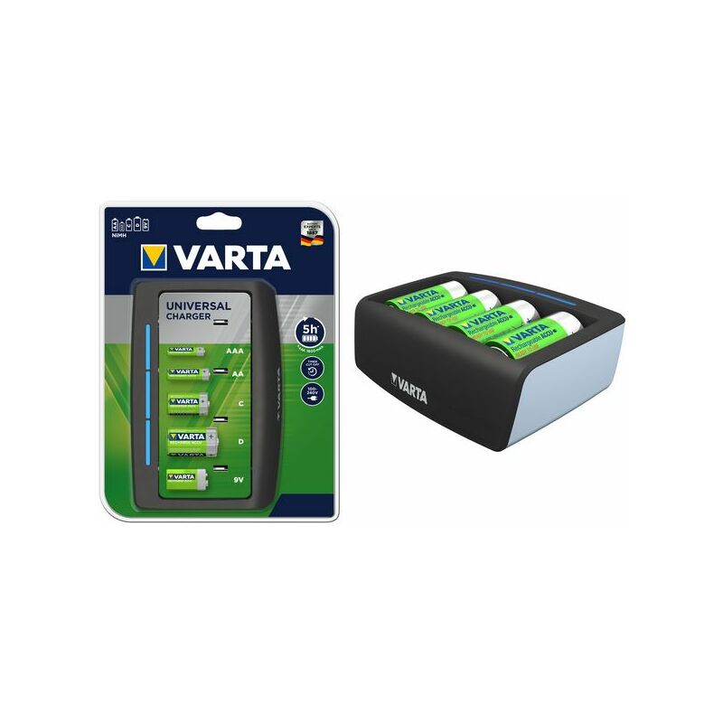 VARTA Chargeur Universel EMPTY NEW 5EN1 - Multi-Format