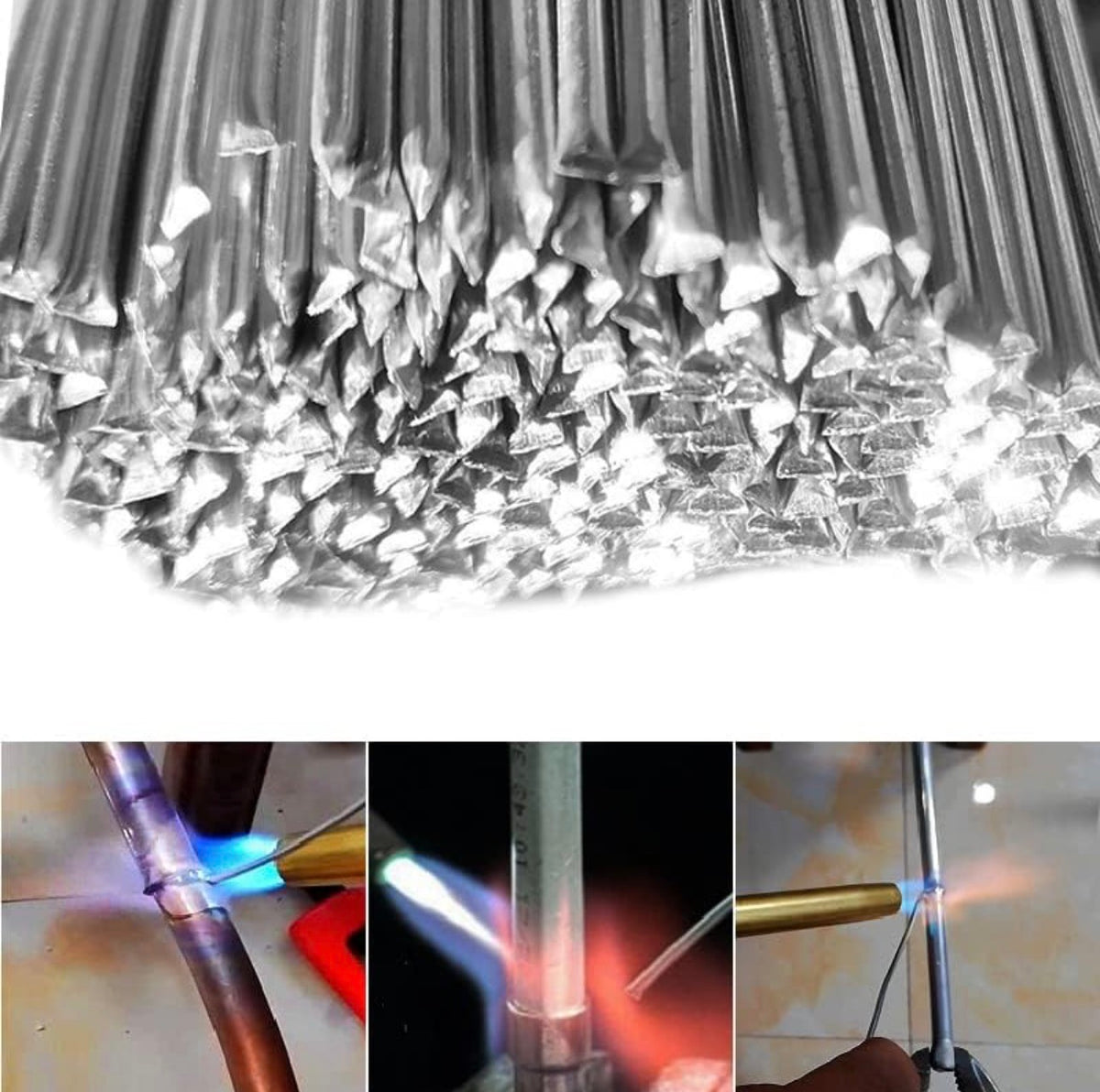 Baguette a soudure 20% argent Ø 1.5 mm Longueur : 500 mm