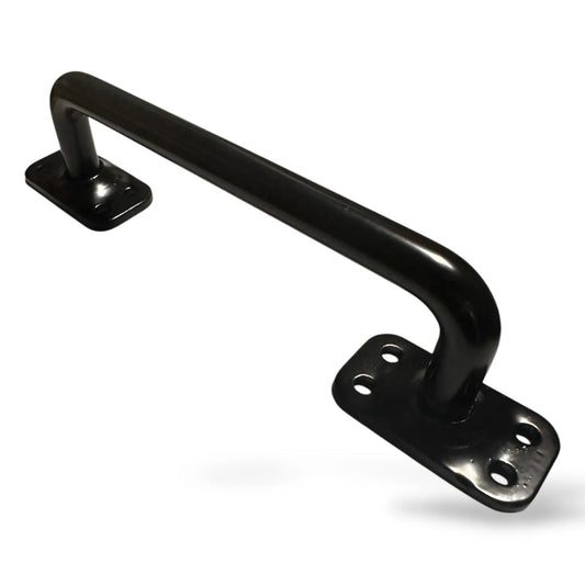 Poignée de porte metalique extérieur 180mm Noir - SQES