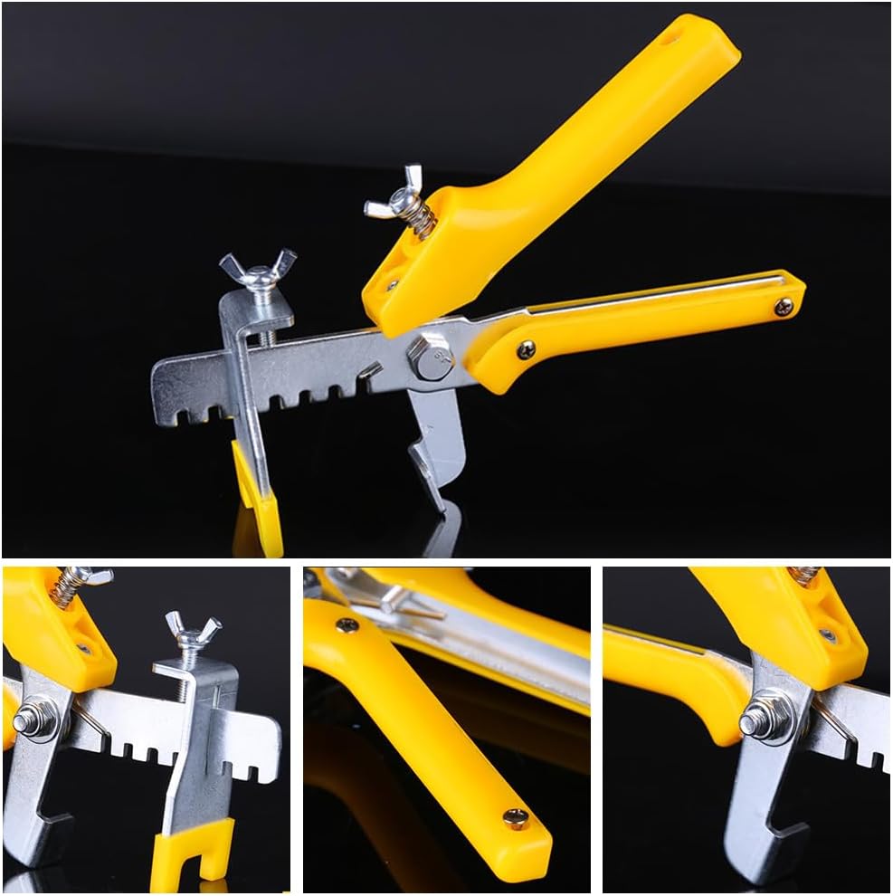 Pince de nivellement carrelage jaune