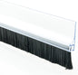GEKO Joint brosse de porte auto-adhésif Transparent