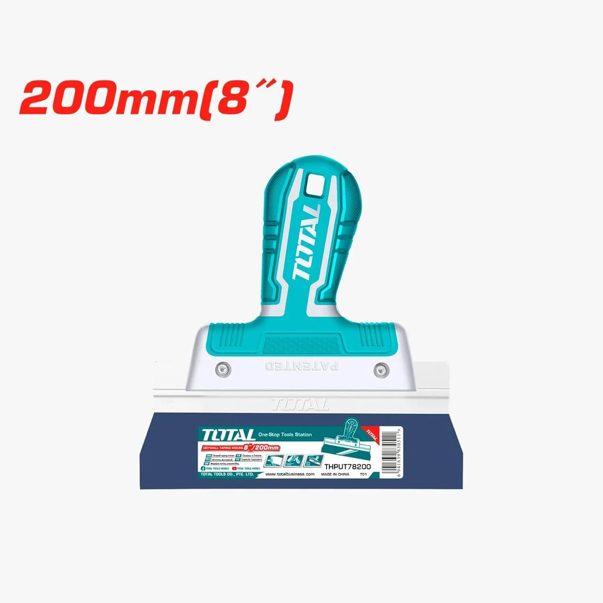Couteau enduire - Pour Mastic - 200 MM - SQES