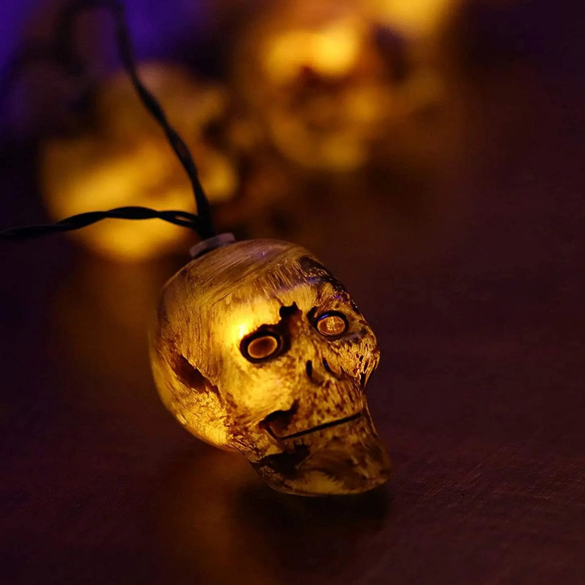 Guirlandes Lumineuse Halloween Tunisie - Tête de mort - SQES