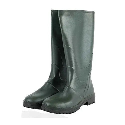 Bottes de pluie en caoutchouc vert Taille 44 - SQES