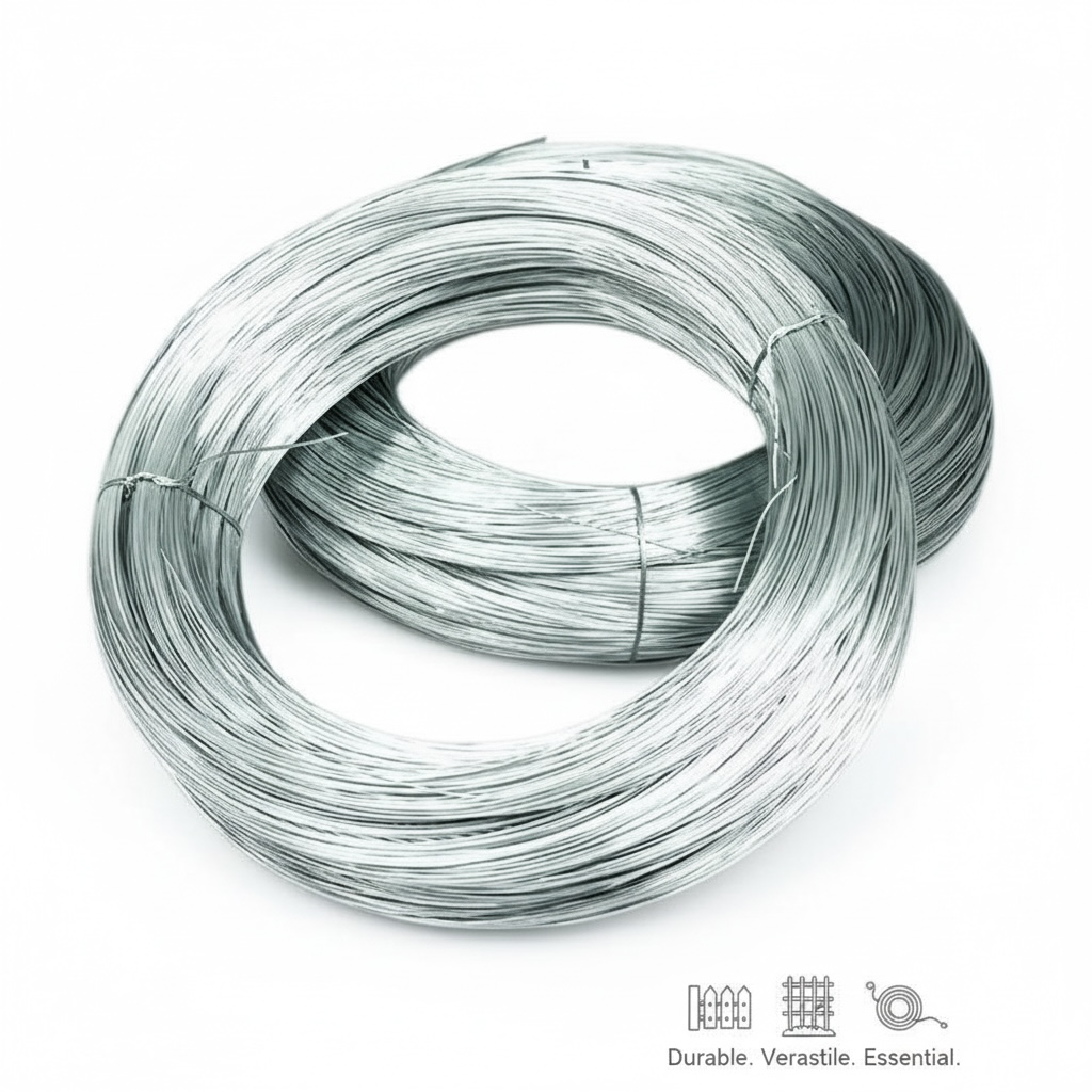 Fil Galvanisé 2.2mm - Rouleau 14kg pour Clôture et Grillage