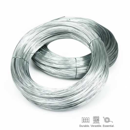 Fil Galvanisé 2.2mm - Rouleau 14kg pour Clôture et Grillage