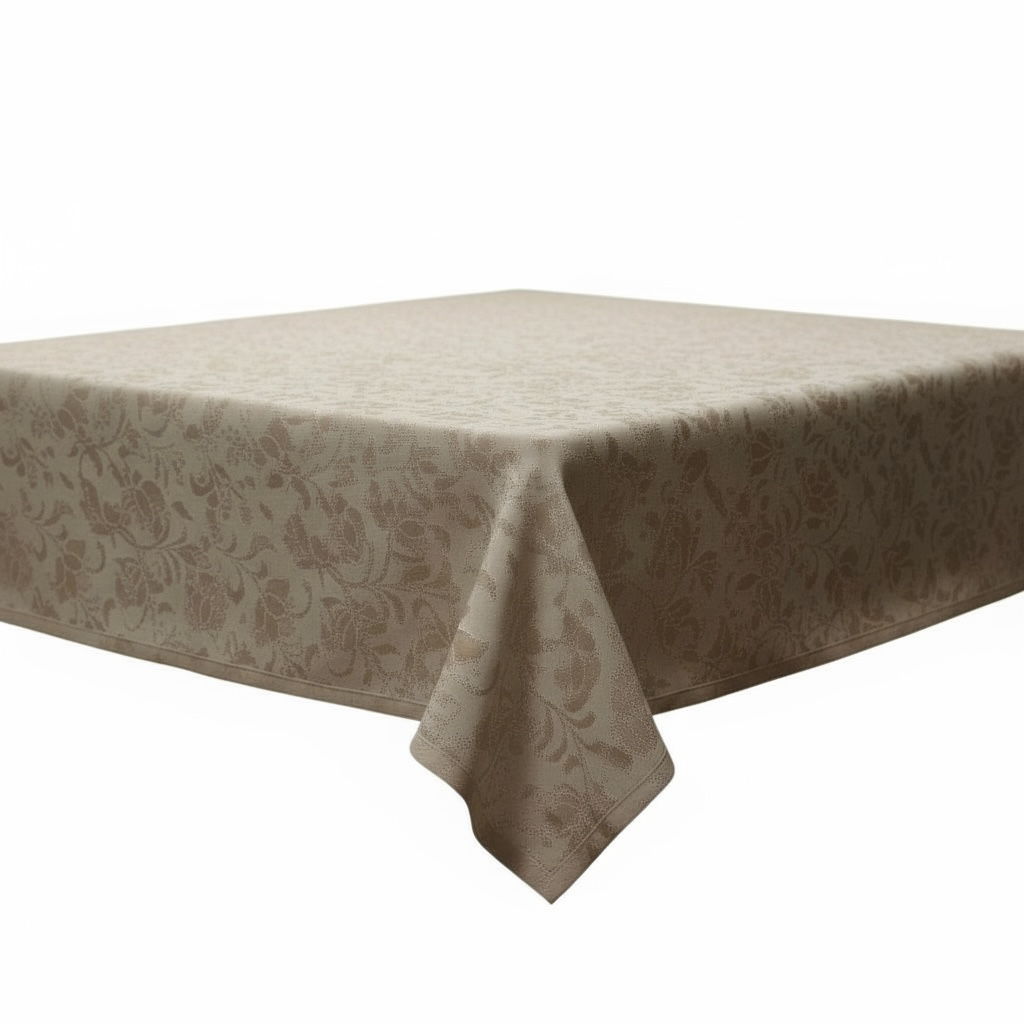 Nappe de table 1,4m x 2m beige