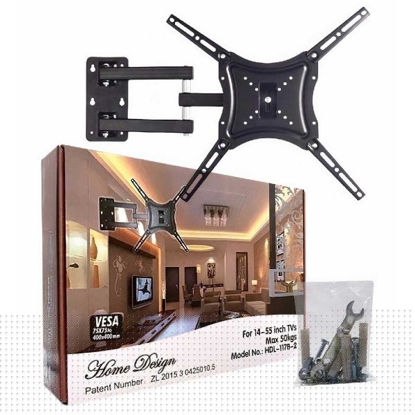 SUPPORT MURAL MOBILE POUR TV 14"-42" - SQES