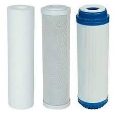 Kit de 3 filtres à eau pour osmoseur - SQES
