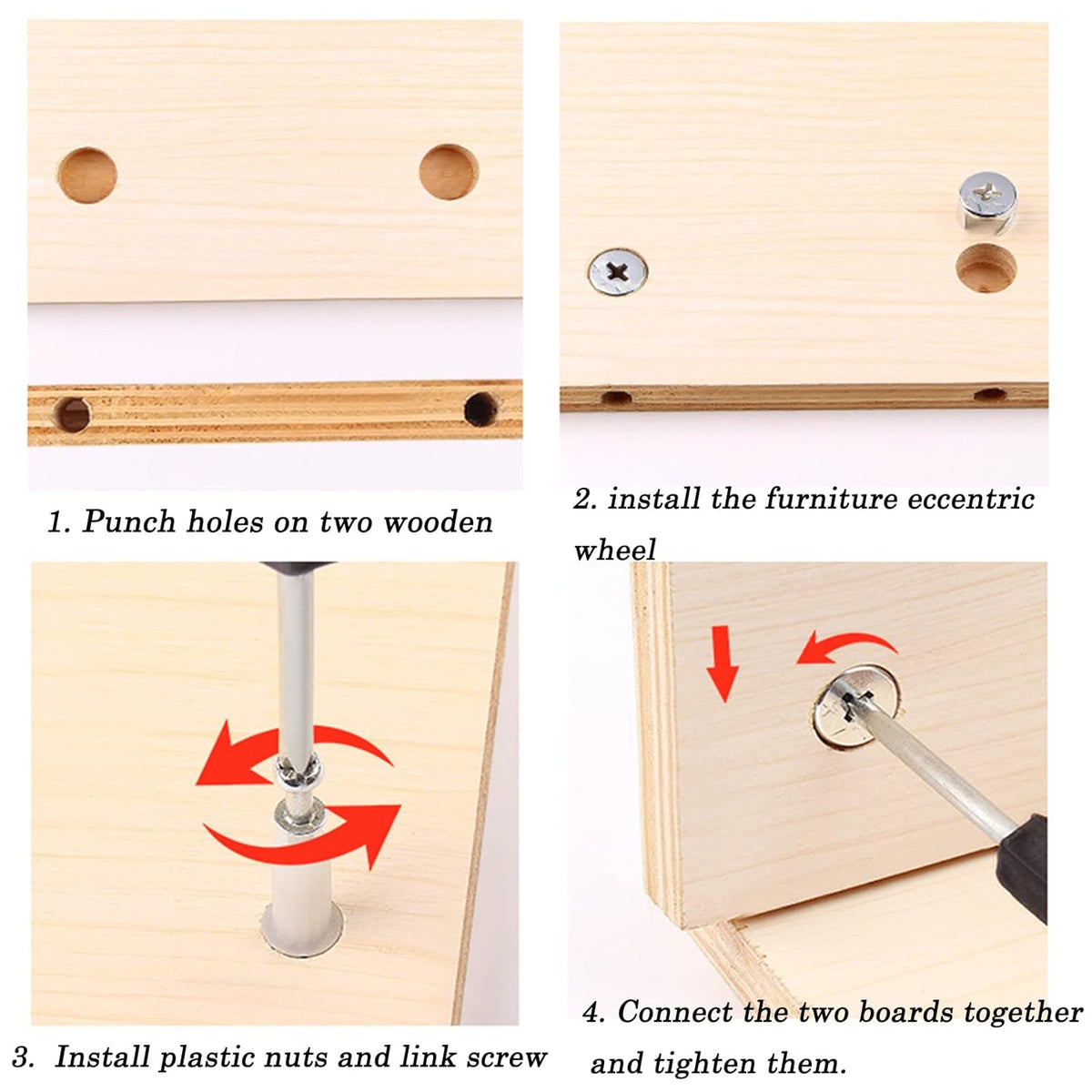 Vis Excentrique pour assemblage de meuble