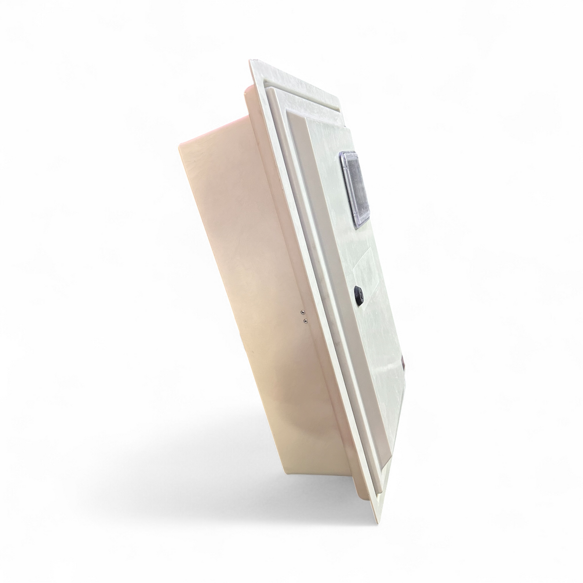 Coffret compteur STEG encastré IP65 – vue intérieure installation électrique Tunisie