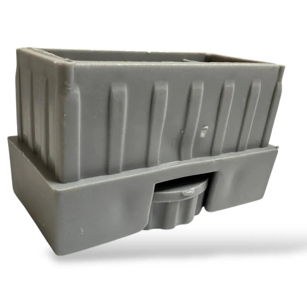 Embout avec glissière réglable pour meuble - 10 pcs 60mmx30mm GRIS - SQES