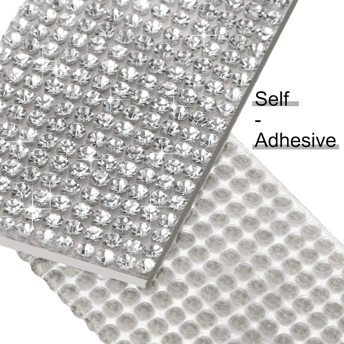 BOSS TAPE 3M Ruban de strass adhésif ARGENT 24mmx400mm - SQES