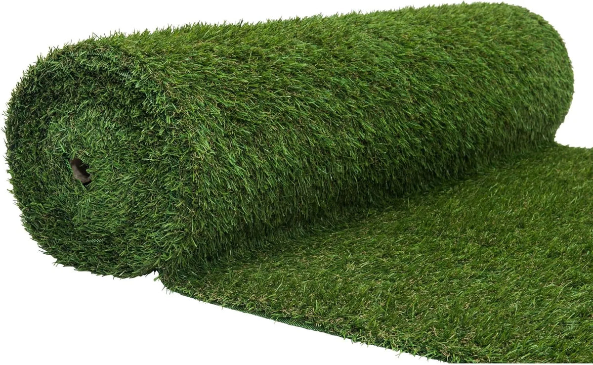 Gazon Artificiel 30 mm - Pelouse Synthétique - Rouleau faux herbe pour balcon et jardin - SQES
