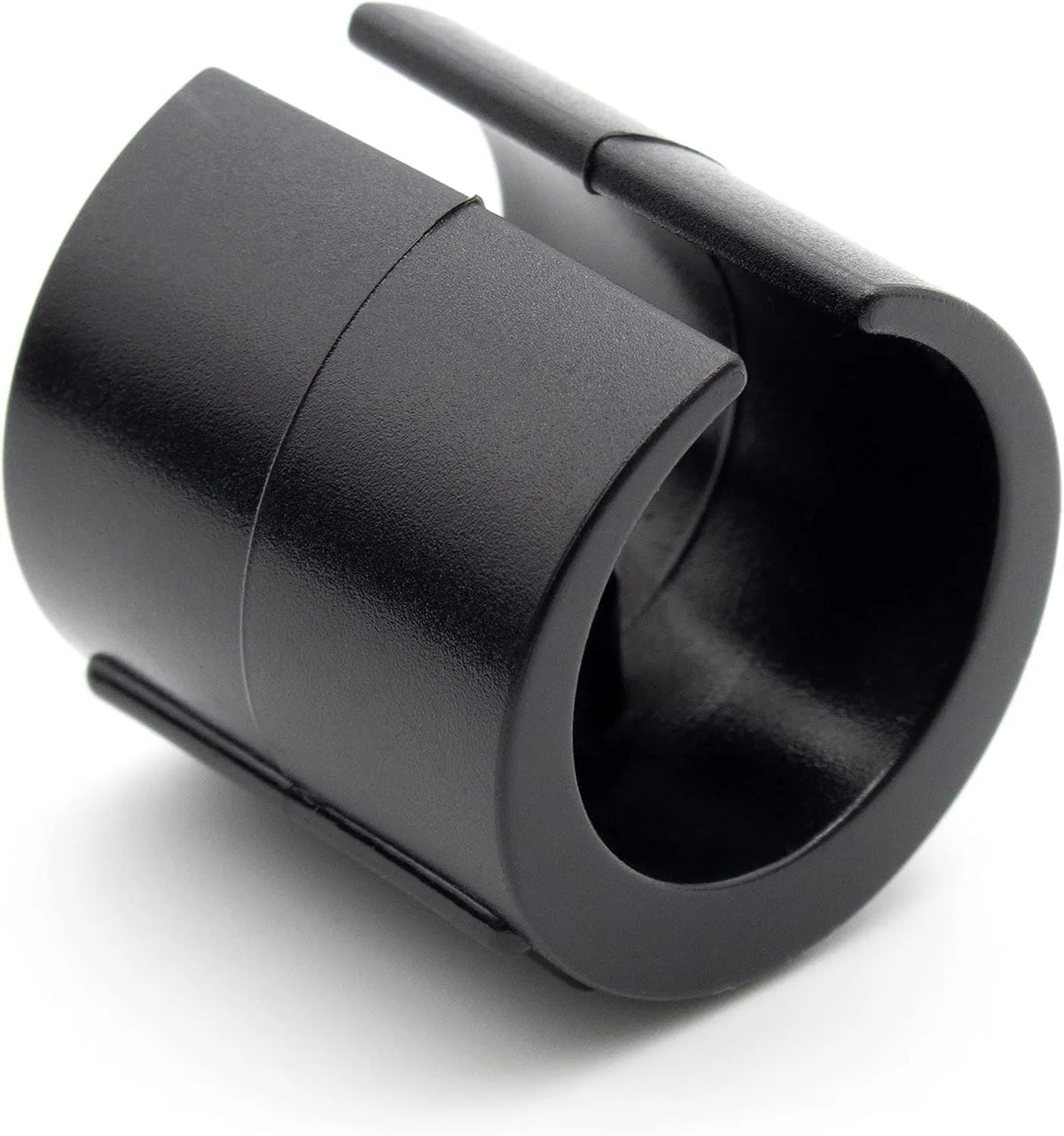 Embout clips noir 18mm - 20 Patins de serrage pour tubes ronds en plastique - SQES