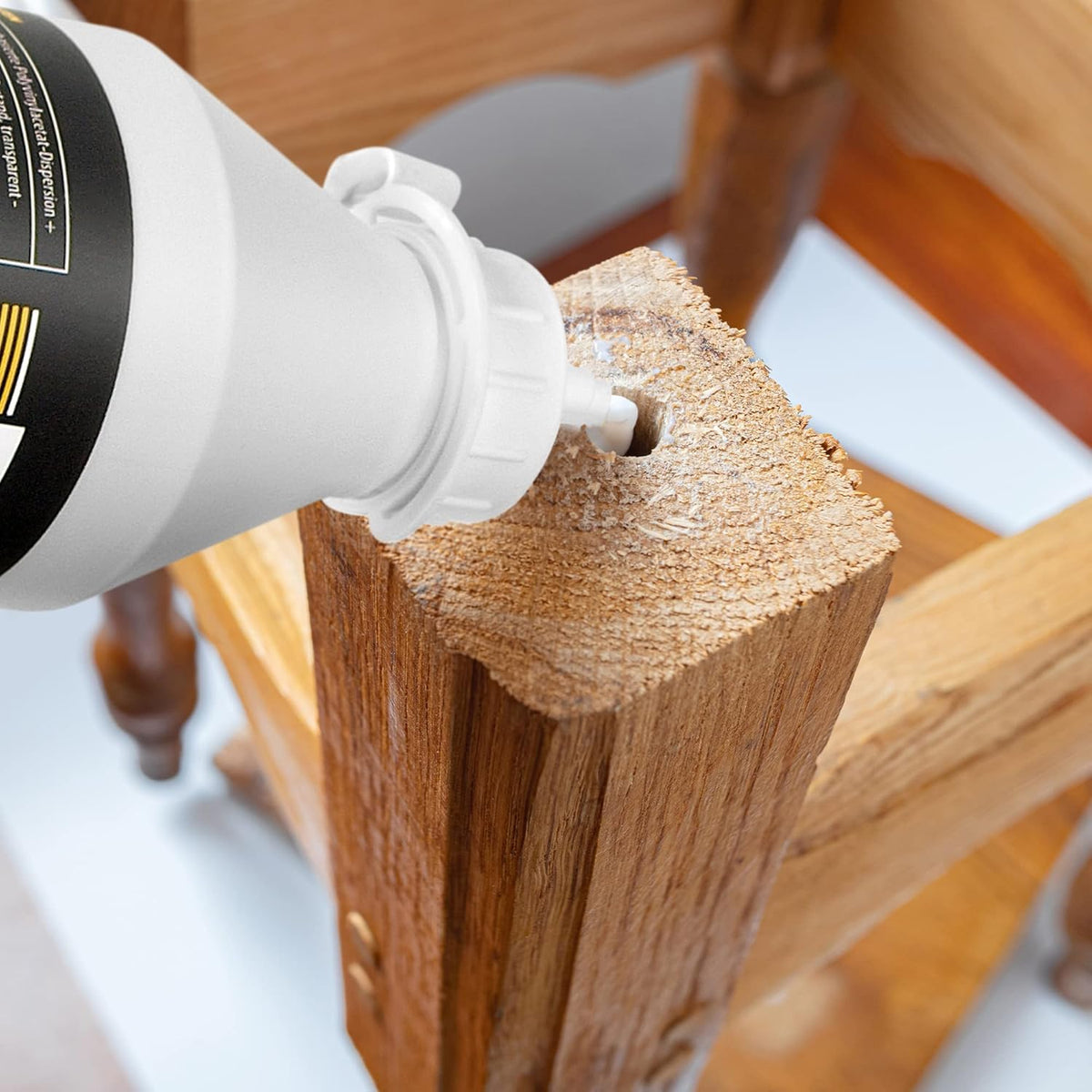 Colle Vinylique Blanche Bois D2 500ml – Intérieur