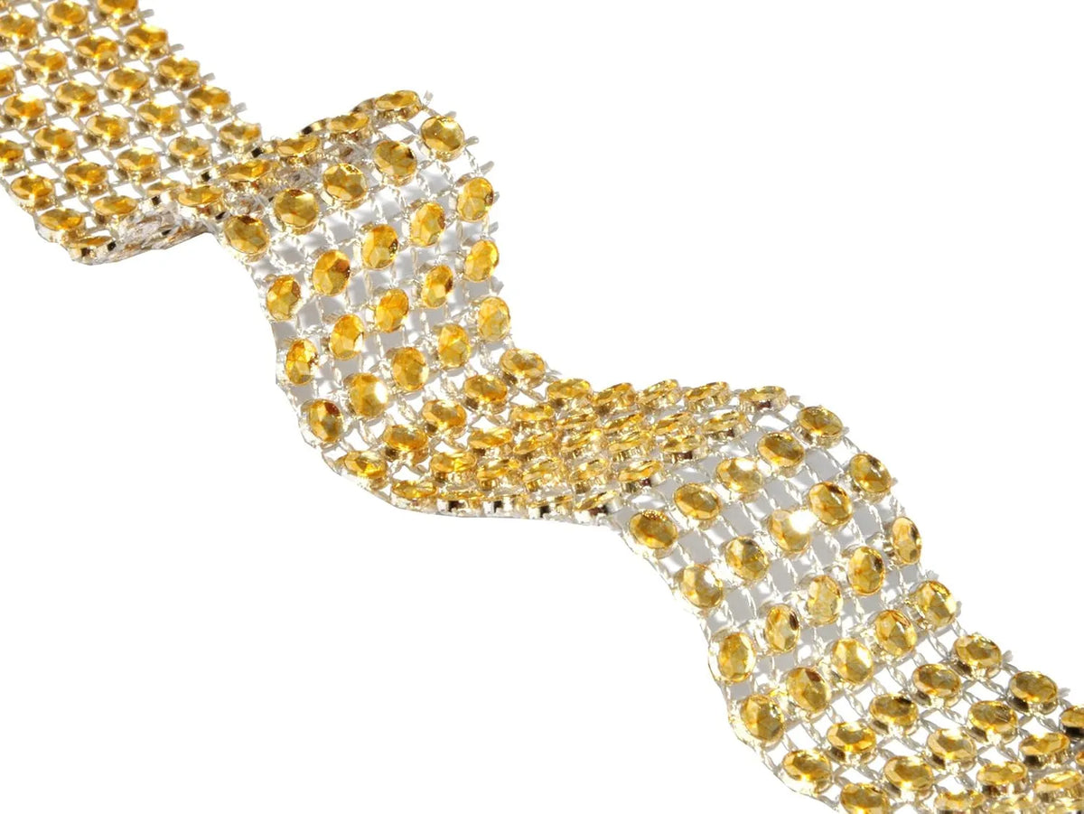 BOSS TAPE 3M Ruban de strass adhésif GOLD 24mmx400mm - SQES