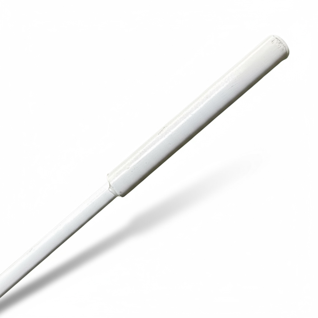 Lance rideau blanc 1,5cm barre de tirage pour tringle a rideau