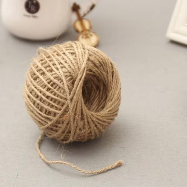 Cordon d'Emballage en Sisal Naturel 40m - Ficelle Jute