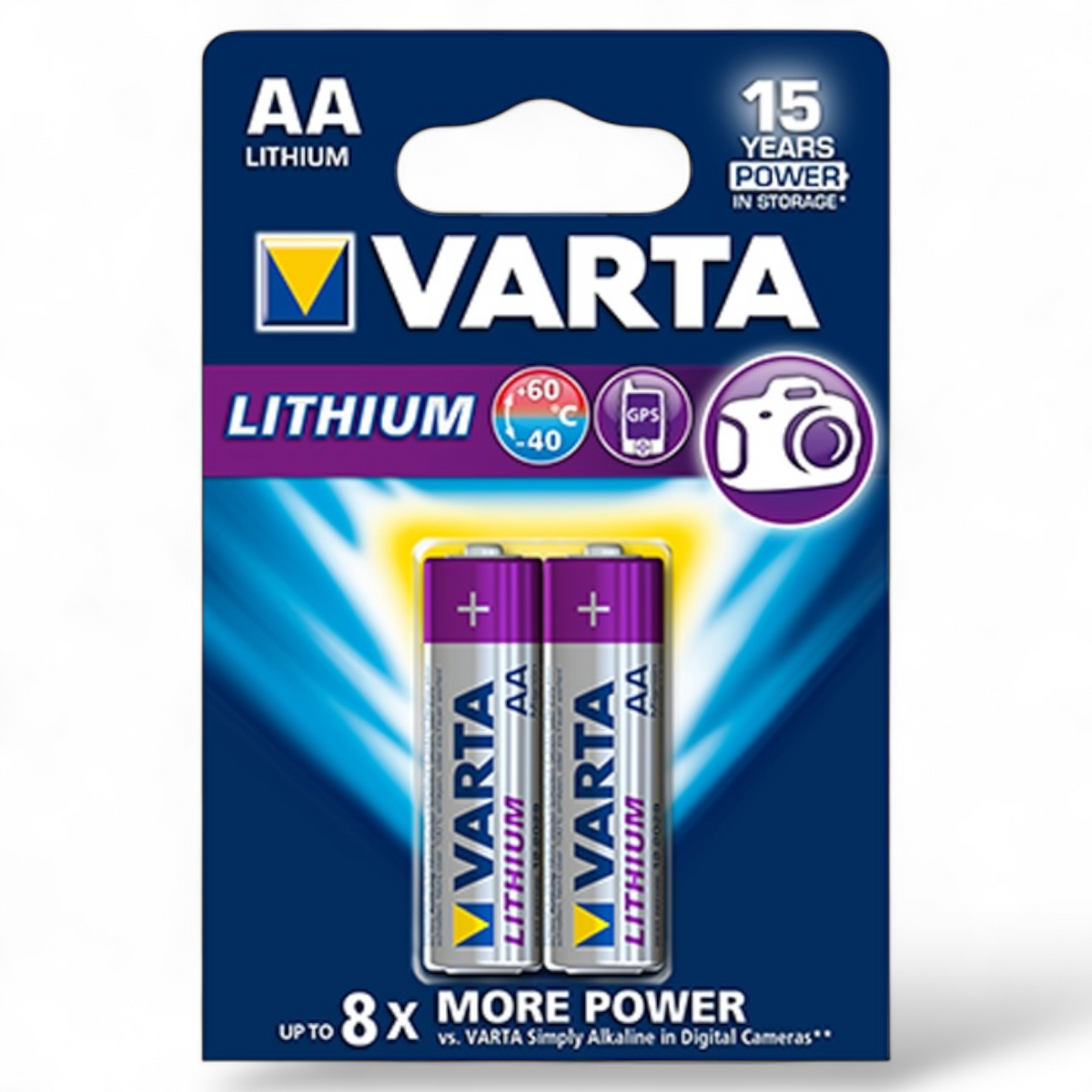 VARTA Pile Lithium AA R06 BP2