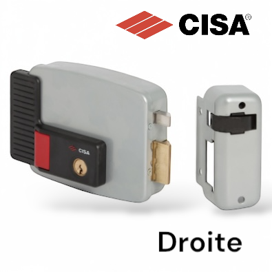 Serrure électrique CISA - Ouverture droite ou gauche - SQES