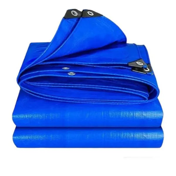 Bache de protection Multiusages PE Polyéthylène BLEU 9x14m WADFOW