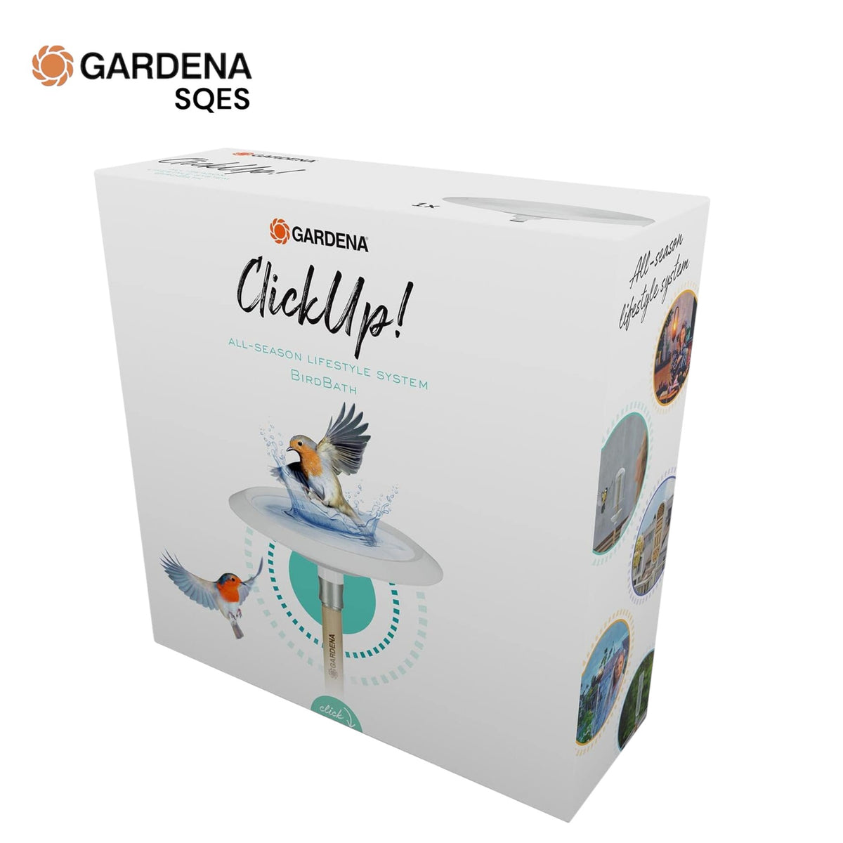 Bain d'Oiseaux ClickUp GARDENA — Réf. 11420-20